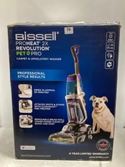 BISSELL PROHEAT 2X REVOLUTION PET PRO CARPET CLEANER - RRP £329