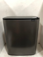 BRABANTIA BO TOUCH BIN WITH 2 INNER BUCKETS 2 X 30L