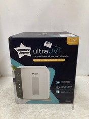 TOMMEE TIPPEE ULTRA UV 3-IN-1 STERILISER, DRYER & STORAGE WHITE - RRP £149