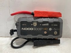 NOCO BOOST HD ULTRASAFE LITHIUM JUMP STARTER 12V 2000A - RRP £199