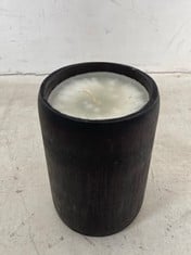 60 X STONE THE CROWS MEDIUM ANTIQUED BAMBOO CANDLE - GHIEGHT 13CM - TOTAL RRP £180