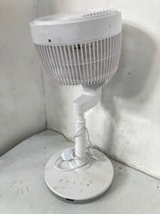 JOHN LEWIS PEDESTAL FAN IN WHITE