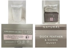 JOHN LEWIS DUCK FEATHER & DOWN DUVET - TOG 13.5 - SIZE SUPER KING - RRP £ 255