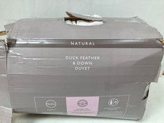 JOHN LEWIS DUCK FEATHER & DOWN DUVET - TOG 4 5+9 - SIZE KING SIZE