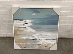 JOHN LEWIS VALERIA MRAVYAN PI CREATIVE 'EAST COAST II' FRAMED CANVAS PRINT - RRP £190