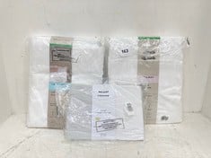 3 X ASSORTED JOHN LEWIS BEDDING TO INCLUDE JOHN LEWIS SOFT & SILKY COTTON DOUBLE DUVET COVER