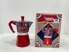 BIALETTI DOLCE & GABANNA SICILIAN MOKA EXPRESS SIZE 6