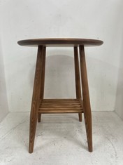 ERCOL JOHN LEWIS BELLINGDON LAMP TABLE IN ASH-RRP £249