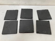 25 X STONE THE CROWS STONE SQUARE COASTERS