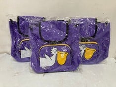 60 X STONE THE CROWS MINI PELICAN RUCKSACK IN PURPLE