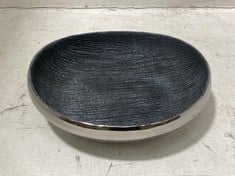 12 X STONE THE CROWS SMALL BOWL - CHARCOAL - TOTAL RRP £264