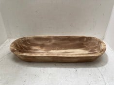 4 X STONE THE CROWS LARGE LONG DISH - LENGTH 58CMS - TOTAL RRP £220