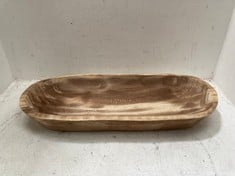 4 X STONE THE CROWS LARGE LONG DISH - LENGTH 58CMS - TOTAL RRP £220