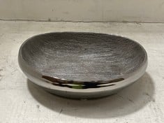 12 X STONE THE CROWS SMALL BOWL - GREY - (H) 5.5 X (W) 21 X (D) 18 CM - TOTAL RRP £264