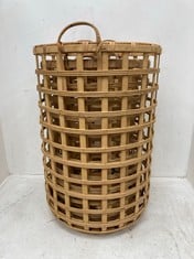 2 X STONE THE CROWS SET OF THREE TWO HANDLED BASKETS - TOTAL RRP £330