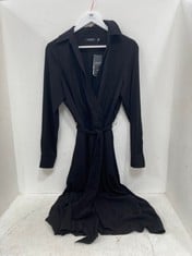 RALPH LAUREN LAUREN ROWELLA BLACK DRESS SIZE 12 - RRP £259