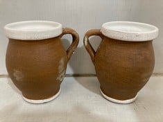 24 X STONE THE CROWS SMALL ONE HANDLED JUG (H) 15 x (W) 10.5 x (D) 10.5 CM - TOTAL RRP £360