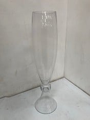 4 X STONE THE CROWS GIANT GOBLET VASE - HEIGHT 70CMS - TOTAL RRP £160