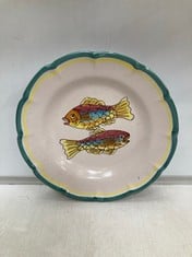 25 X STONE THE CROWS SOUP PLATE - PISCES - TOTAL RRP £450