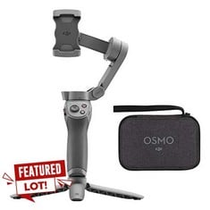 DJI OSMO MOBILE 3 PRIME COMBO - 3 AXIS GIMBAL STABILISIZER KIT - GREY -RRP £165.00