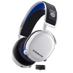 STEELSERIES ARCTIS 7P+ WIRELESS PS5 GAMING HEADSET - WHITE - RRP £174.99