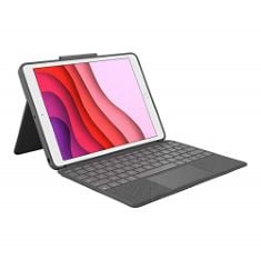 LOGITECH COMBO TOUCH TRACKPAD CASE FOR IPAD GERMAN LAYOUT -GREY - £139.00