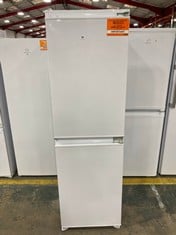 HOTPOINT FREESTANDING 50/50 FRIDGE FREEZER IN WHITE - MODEL NO. HBCB185050F1 - RRP £419 (ZONE 1)