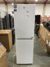 BEKO FREESTANDING 60/40 FRIDGE FREEZER IN WHITE - MODEL NO. CNG4582VW - RRP £369 (ZONE 1)