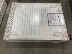 STELRAD VITA SERIES TYPE K2 RADIATOR IN WHITE APPROX 600 X 800MM - RRP £174 (ZONE 3)