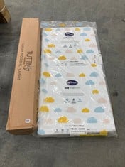 TUTTI BAMBINI LUXURY PADDED XL PLAYMAT TO INCLUDE SAFE NIGHTS 70CM FOAM COT MATTRESS (ZONE 3)