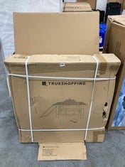 APPROX 6 X ASSORTED ITEMS TO INCLUDE TRUESHOPPING 3 IN 1 FIREPIT TABLE, BBQ GRILL AND ICE COOLER - MODEL NO. 653227C (ZONE 3)