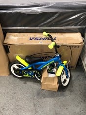 TOIMSA SPEED RACING TODDLER BIKE IN BLUE (ZONE 4)