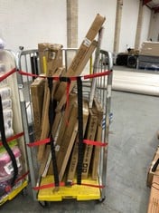 CAGE OF ASSORTED SAFETY GATES TO INCLUDE REGALO EASY STEP EXTRA WIDE WALK-THROUGH SAFETY GATE (CAGE NOT INCLUDED) (ZONE 4) (KERBSIDE PALLET DELIVERY)