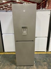 INDESIT FREESTANDING 50/50 FRIDGE FREEZER IN STAINLESS STEEL 322L - MODEL NO. INFC850TI1S - RRP £520 (ZONE 1)