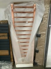 APPROX 1600 X 500MM ROSE GOLD STRAIGHT HEATED TOWEL RAIL (ZONE 1)