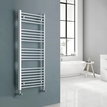 DELPHI LOCO STRAIGHT LADDER TOWEL RAIL 700MM H X 500MM W - CHROME - PRODUCT CODE: RLL507N-S - RRP £61 (ZONE 1)