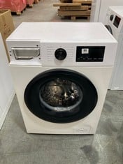 HISENSE FREESTANDING WASHING MACHINE IN WHITE - MODEL NO. WFPV6012EM - RRP £230 (ZONE 1)