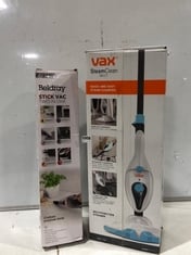 VAX STEAM CLEAN MULTI TO INCLUDE BELDRAY STICK VAC TWO IN ONE