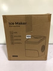 ICE MAKER COUNTERTOP MACHINE - MODEL NO - SLIM01B