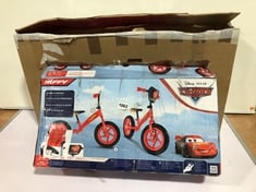 HUFFY DISNEY PIXAR CARS BALANCE BIKE ADVANTAGE TO INCLUDE DINO BIKES 164R UNGB UNICORN KIDS BIKE WHITE/PINK RRP- £114