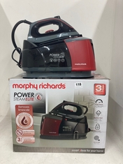 MORPHY RICHARDS POWER STEAM ELITE STEAM GENERATOR IRON MODEL NO-332013 RRP- £230