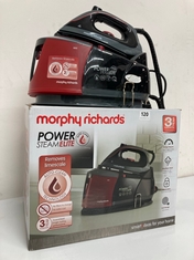 MORPHY RICHARDS POWER STEAM ELITE STEAM GENERATOR IRON MODEL NO-332013 RRP- £230