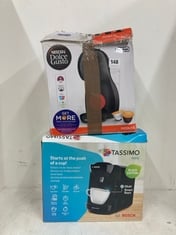 DELONGHI NESCAFE GUSTO PICCOLO XS COFFEE MACHINE TO INCLUDE BOSCH TASSIMO SUNY COFFEE MACHINE