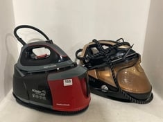 TEFAL PRO EXPRESS VISION STEAM GENERATOR IRON TO INCLUDE MORPHY RICHARDS POWER STEAM ELITE STEAM GENERATOR IRON