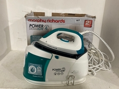 MORPHY RICHARDS POWER STEAM ELITE STEAM GENERATOR IRON MODEL NO-332014 RRP- £210