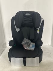 GRACO ELDURA R129 CHILD RESTRAINT SYSTEM IN THE COLOUR MIDNIGHT