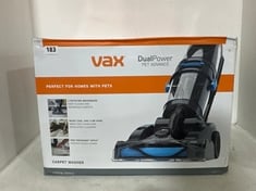 VAX DUAL POWER PET ADVANCE CARPET WASHER-RRP £280