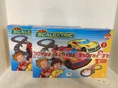 2 X MY FIRST SCALEXTRIC RACE SET