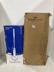 RUSSELL HOBBS LIGHTWEIGHT STEAM & CLEAN LIGHTWEIGHT STEAM MOP AND VAX STEAMFRESH COMBI CLASSIC