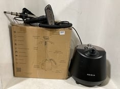 FRIDJA F1200 PROFFESSIONAL CLOTHES STEAMER IN MATT BLACK - RRP £160